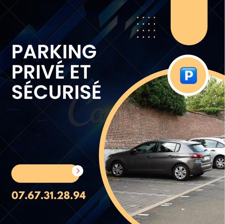 Le Carnot Appartement Avec 2 Chambres Separes Et Parking Privatif Et Securise Арас Екстериор снимка
